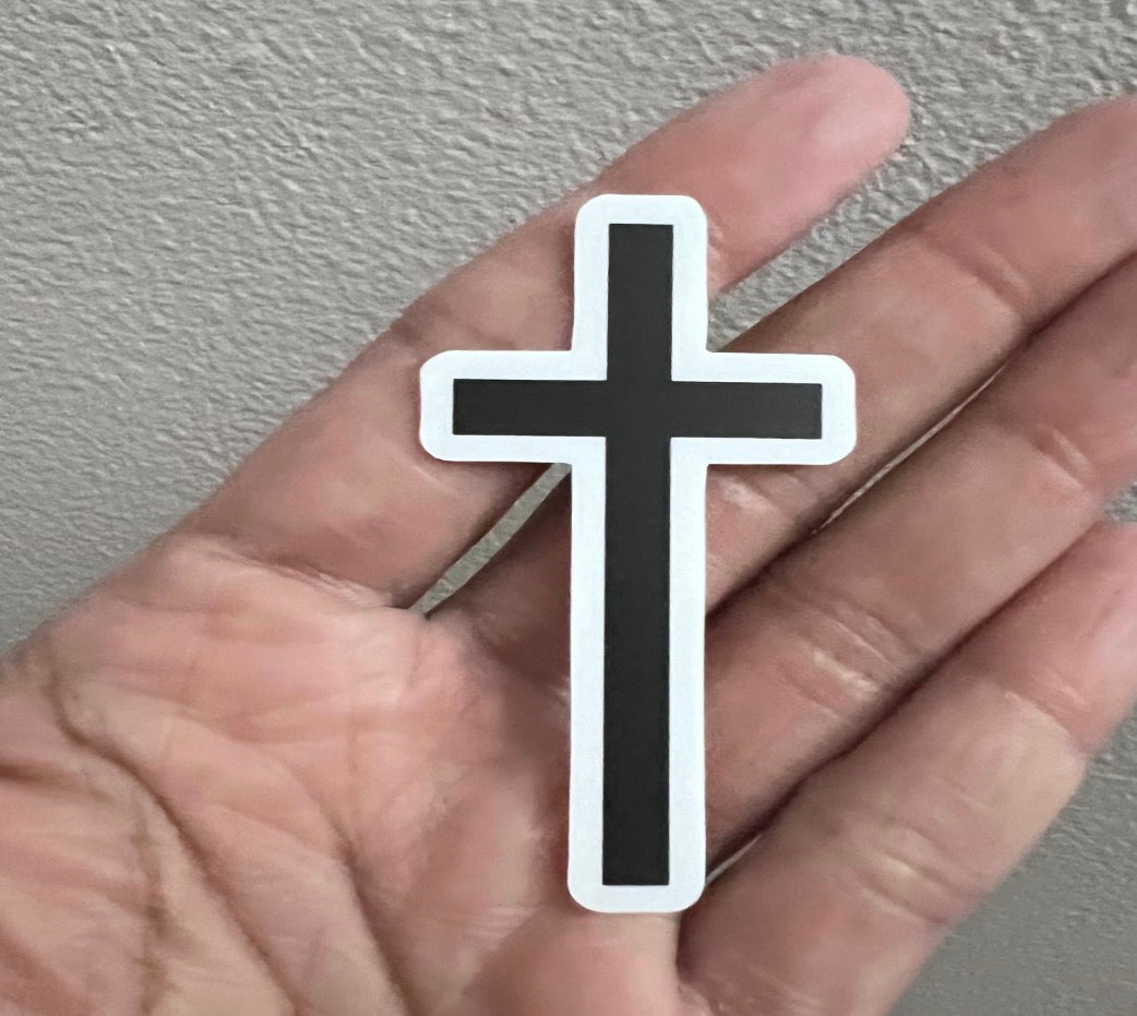 Cross Sticker