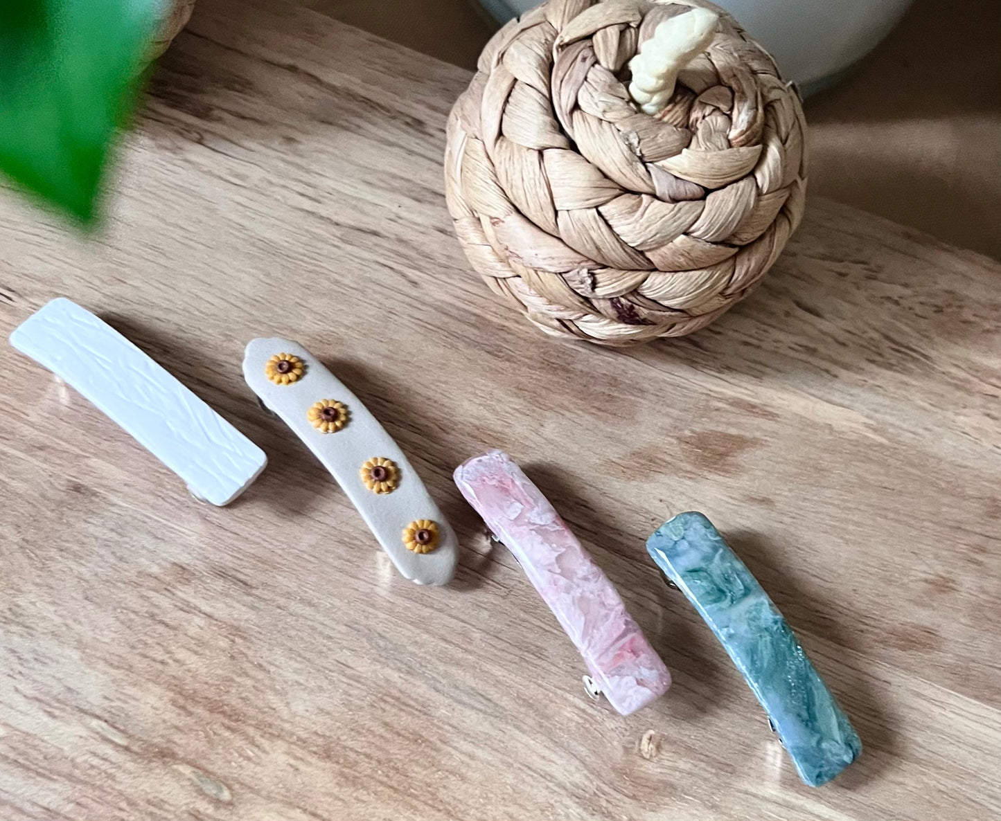 Handmade hair clips-small