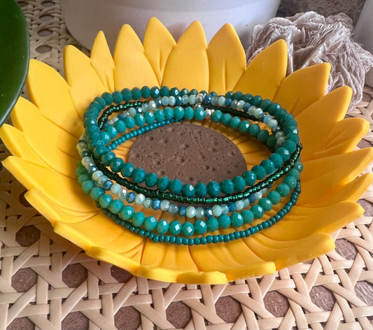 Stack Bead Bracelet set