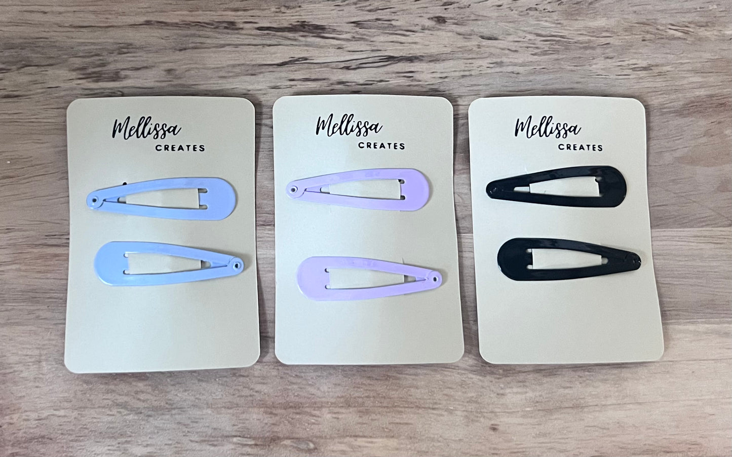 hair clip trio sets