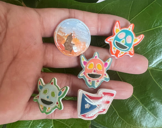 Puerto Rican Pins